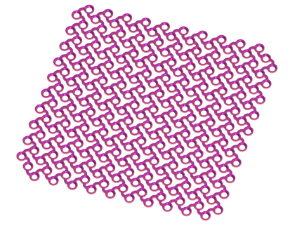 MESH PLATE 0.6 MM THICKNESS FOR 1.5 MM SCREW