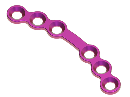 ORBITAL PLATE W/T BRIDGE 1.5 MM