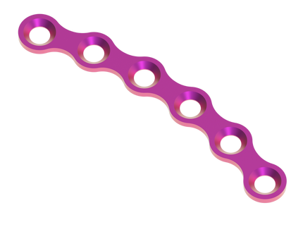 ORBITAL PLATE CURVED 1.5 MM