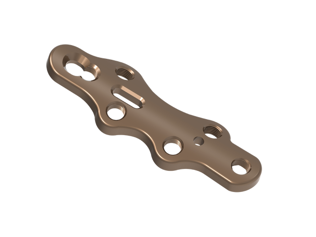 FIRST MTP FUSION PLATE LOCKING LEFT/RIGHT (SMALL)