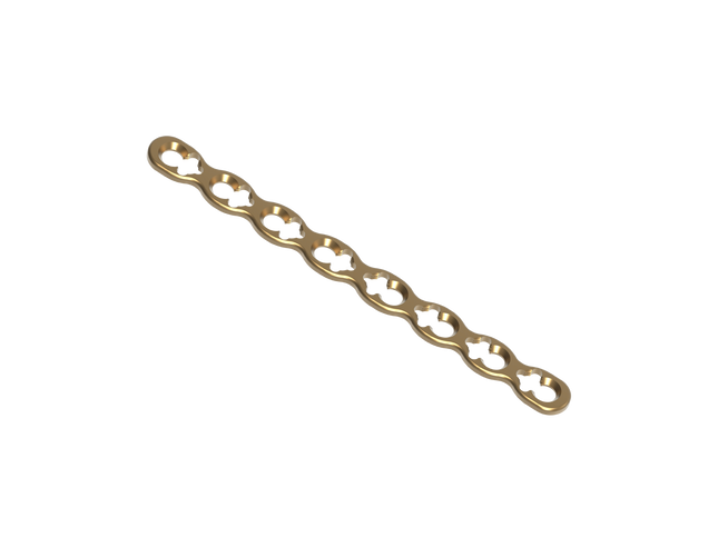 POLY AX MICRO RECON PLATE LOCKING DIA 2.0MM