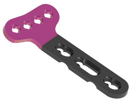 POLY AX 2.4 MM DISTAL RADIUS VOLAR PLATE EXTRA ARTICULAR LEFT/RIGHT (HEAD WITH 4 HOLES)