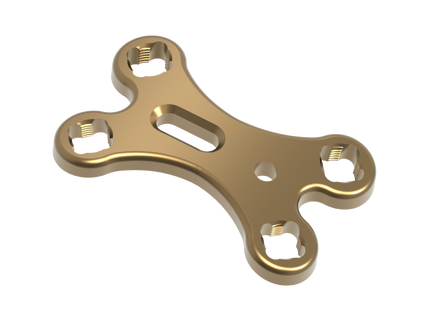 POLY AX X PLATE LOCKING (EXTRA SMALL)