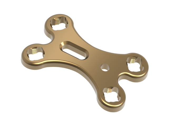 POLY AX X PLATE LOCKING (EXTRA SMALL)