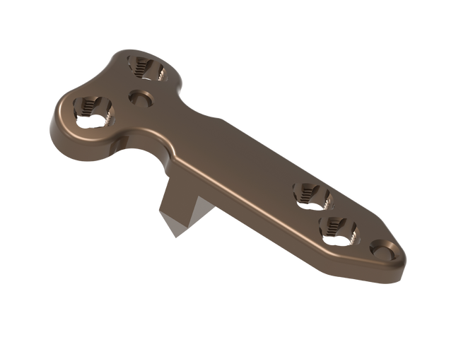 POLY AX 2.4 /2.7MM LOCKING WEDGE OSTEOTOMY PLATE SPACER