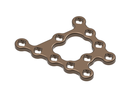 POLY AX 2.4 /2.7MM LOCKING CUBOID PLATE LEFT / RIGHT (MEDIUM)