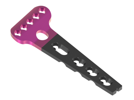 POLY AX 2.4 VOLAR BUTTRESS PLATE LEFT / RIGHT (HEAD WITH 5 HOLES)