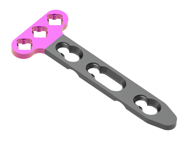 POLY-AX 2.4MM DISTAL RADIUS DORSAL PLATE HEAD WITH 3 HOLES