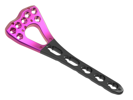 2.4MM POLY-AX TWO COLUMN VOLAR DISTAL RADIUS PLATE WIDE WIDTH 25.5MM LEFT/RIGHT