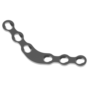 6 HOLE ANGLED PLATE 2.0 MM